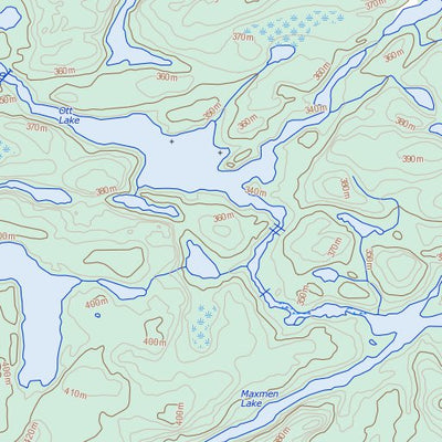 Higginson Lake, SK (074P07 Toporama)