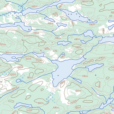 Huntington Lake, NT (075B04 Toporama)