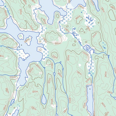 Benna Thy Lake, NT (075D10 Toporama)