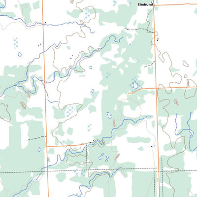 Brightsand Lake, SK (073F10 Toporama)