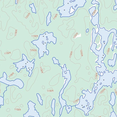Bigpine Narrows, NT (075D16 Toporama)