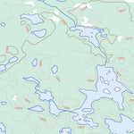Gagnon Lake, NT (075E16 Toporama)
