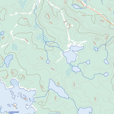 Vermette Lake, SK (073N11 Toporama)