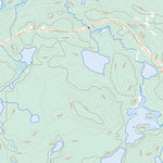 Vermette Lake, SK (073N11 Toporama)