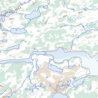 Snelgrove Lake, NT (075I05 Toporama)