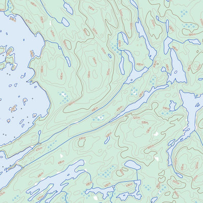 Porter Lake, SK (074B06 Toporama)