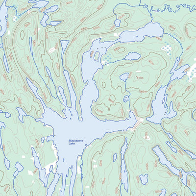 Porter Lake, SK (074B06 Toporama)