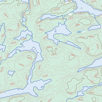 Jewell Lake, SK (074A16 Toporama)
