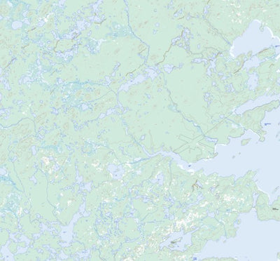 Warnes Lake, SK (074G06 Toporama)