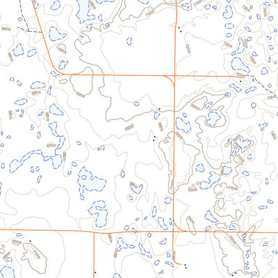 Old Wives Lake, SK (072I04 Toporama)