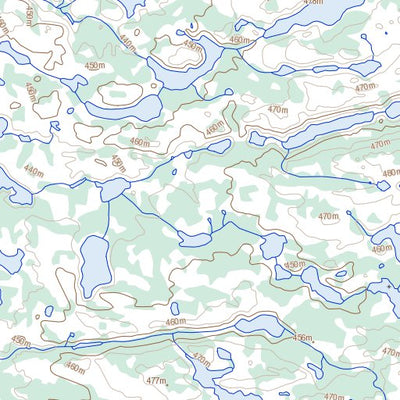 Starfish Lake, NT (076D05 Toporama)
