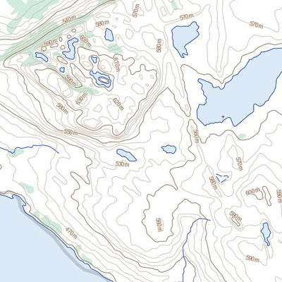 Unit Lake, NU (076E14 Toporama)