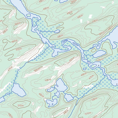 Snare Lake (074J05 Toporama)