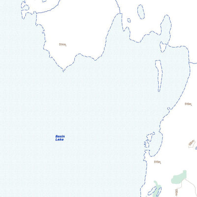 Basin Lake, SK (073A11 Toporama)