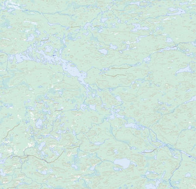 Squirrel Lake, SK (074J14 Toporama)