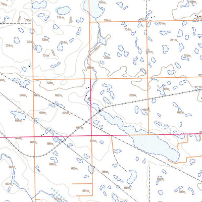 Denzil, SK (073C04 Toporama)