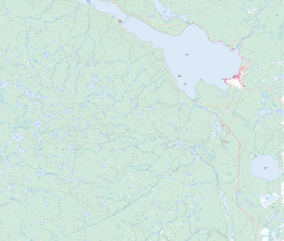 Waskesiu Lake, SK (073G16 Toporama)
