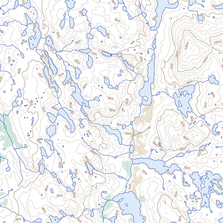 Labyrinth Bay, NU (077A07 Toporama) Map by Natural Resources Canada ...