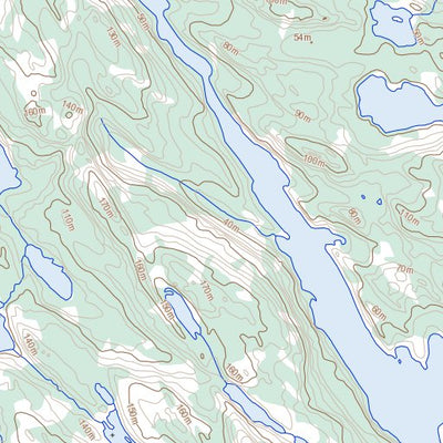 Bear Island, NU (076J14 Toporama)