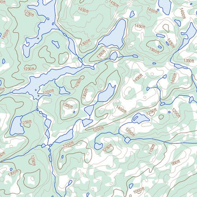 Akaitcho Lake, NT (075L14 Toporama)