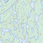 Dodge Lake, NT (074P13 Toporama)