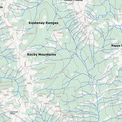 Fairmont Hot Springs, BC (082J05 Toporama)