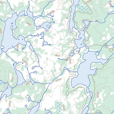 Triangular Lake, NT (075J12 Toporama)