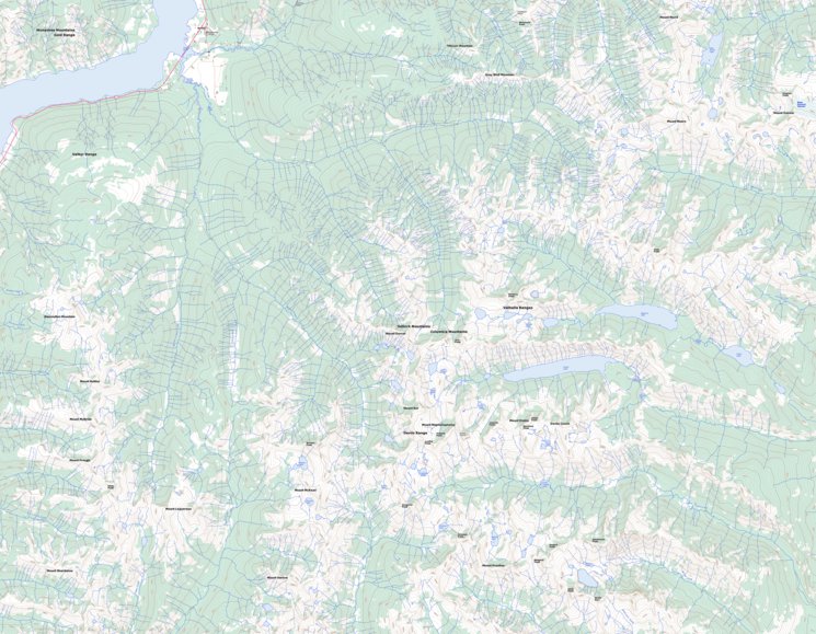Burton, BC (082F13 Toporama) Map by Natural Resources Canada | Avenza Maps