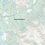 Rostrum Peak, AB (082N14 Toporama)