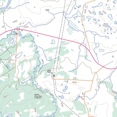 Waterton Lakes, AB (082H04 Toporama)