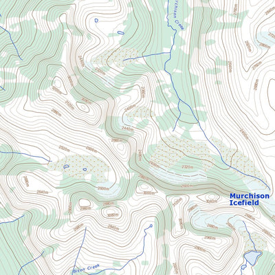 Mistaya Lake, AB (082N15 Toporama)