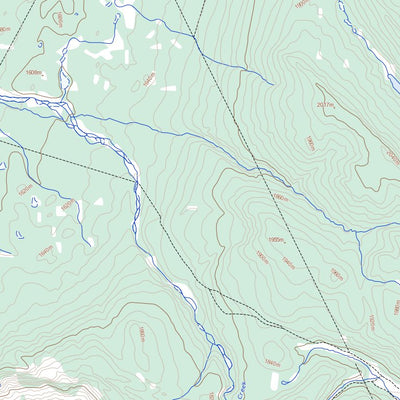 George Creek, AB (083C10 Toporama)