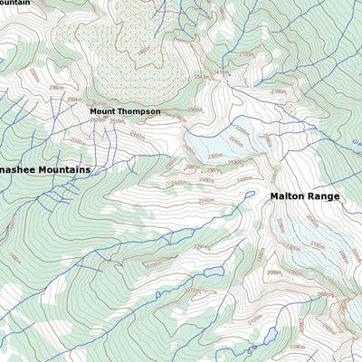 Canoe Mountain, BC (083D11 Toporama)