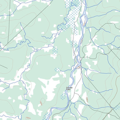 Donald Flats, AB (083E16 Toporama)