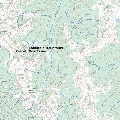 Dewar Creek, BC (082F16 Toporama)