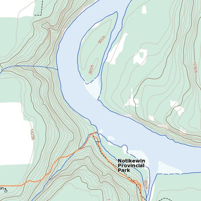Nina Lake, AB (084F06 Toporama)
