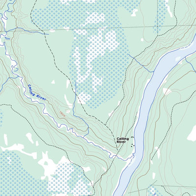 Calling River, AB (083P02 Toporama)
