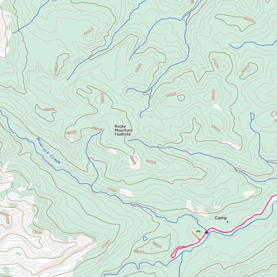 Mount Rae, AB (082J10 Toporama)