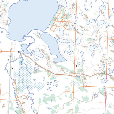 Bearhills Lake (083A13 Toporama)