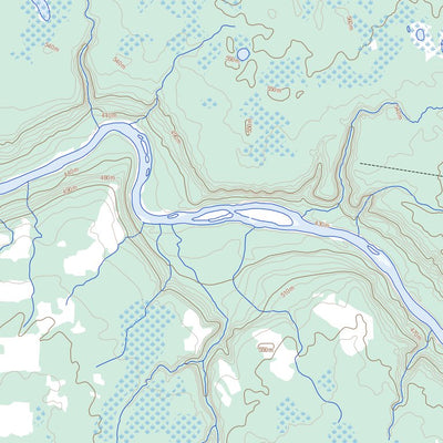 Bad Rapids, AB (084G02 Toporama)