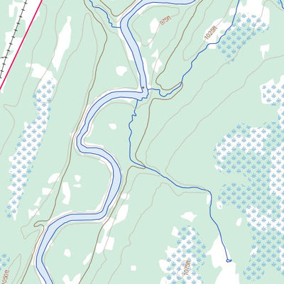 Lutose Creek, AB (084N06 Toporama)