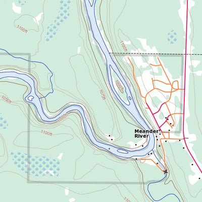 Meander River, AB (084N04 Toporama)