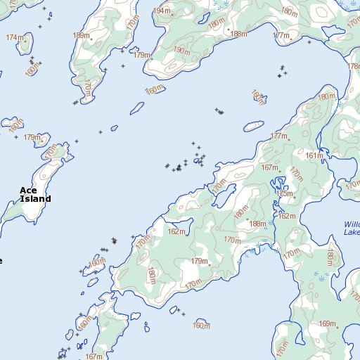 Yellowknife Bay, NT (085J08 Toporama) Map by Natural Resources