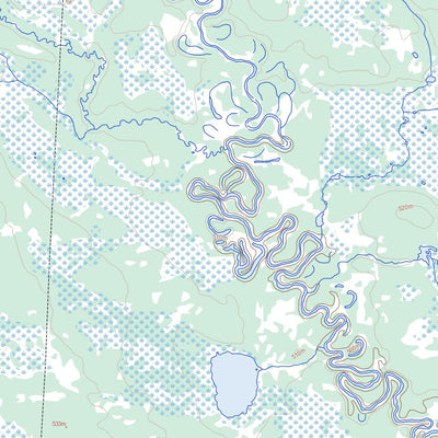 Clearwater Lake, AB (084A13 Toporama)