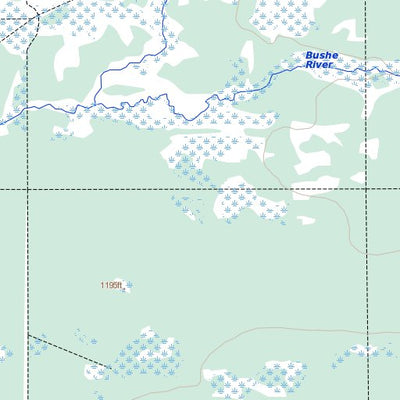 Bushe River, AB (084K10 Toporama)