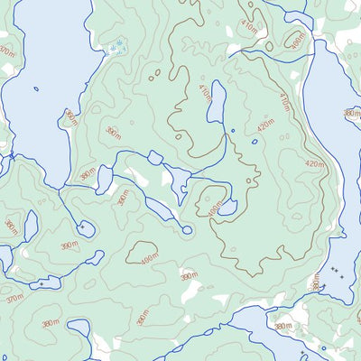 Sunset Lake, NT (085I16 Toporama)