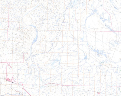 Bassano, AB (082I16 Toporama)