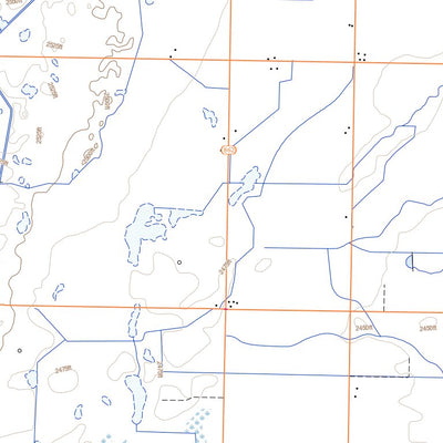 Bassano, AB (082I16 Toporama)