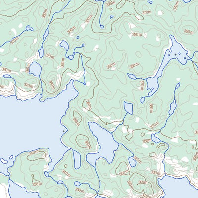 Wopmay Lake, NT (086F02 Toporama)