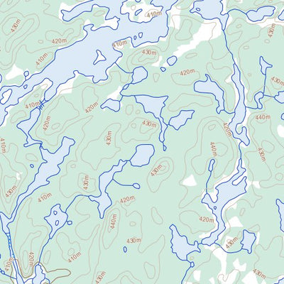Beniah Lake, NT (085P08 Toporama)